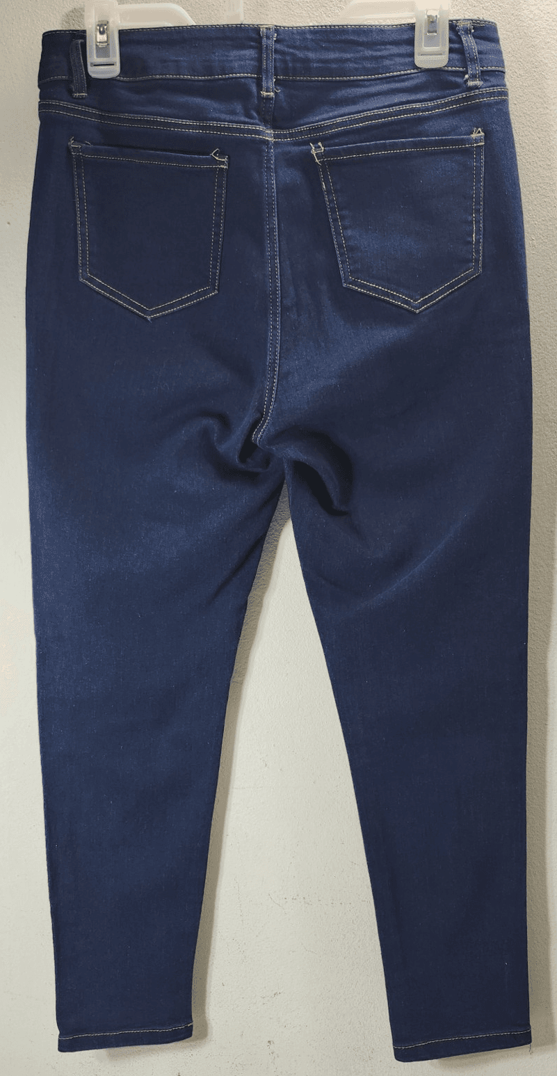 One Republic For All Womens High Rise Skinny Ankle Jeans Size 12 Blue Denim Pant - Thumbnail 4