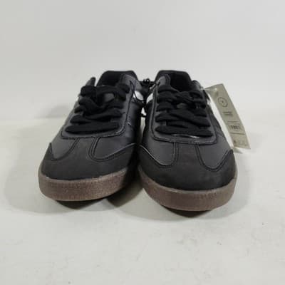 No Boundaries Men's 9 Sneakers Black Memory Foam Sport Lace-up Low Top NEW - Thumbnail 6