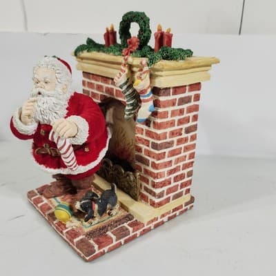 Enesco St Nicholas Musical Statue Home Decor Jolly Old Saint Nicholas Limited - Thumbnail 7