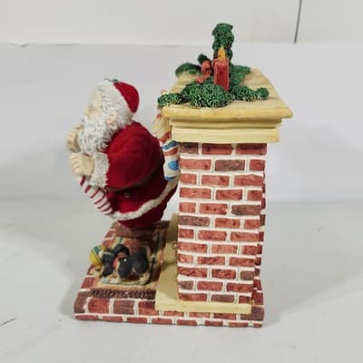Enesco St Nicholas Musical Statue Home Decor Jolly Old Saint Nicholas Limited - Thumbnail 9