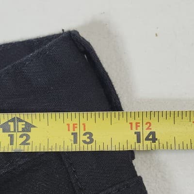 S.O.N.G. 90s Boyfriend Cargo Jeans Black Denim Juniors Women’s Size 3 - Thumbnail 2