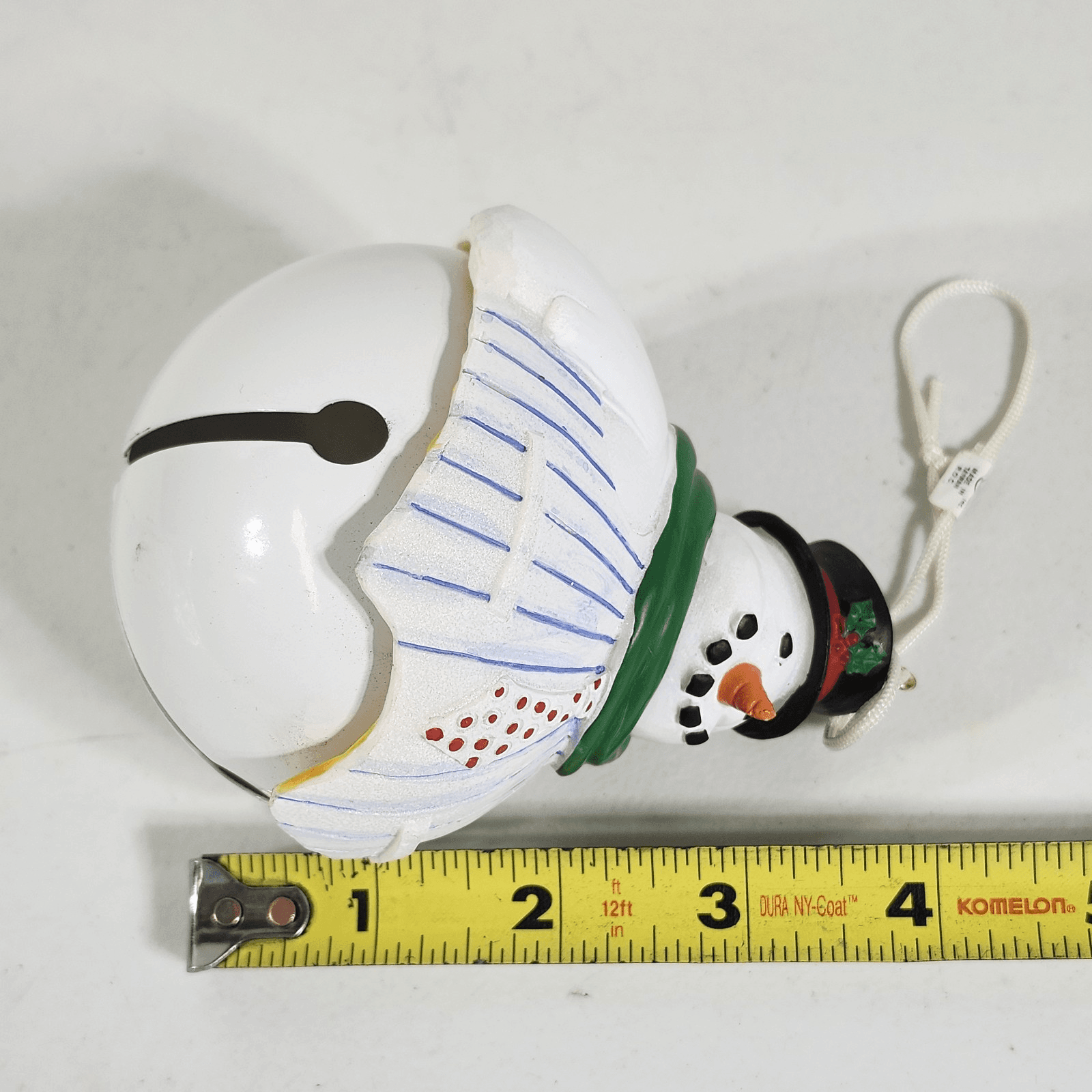 Dept 56 Jelly Belly Snowman Ornament Xmas Vintage Jingle Bells Holiday Decor - Thumbnail 6