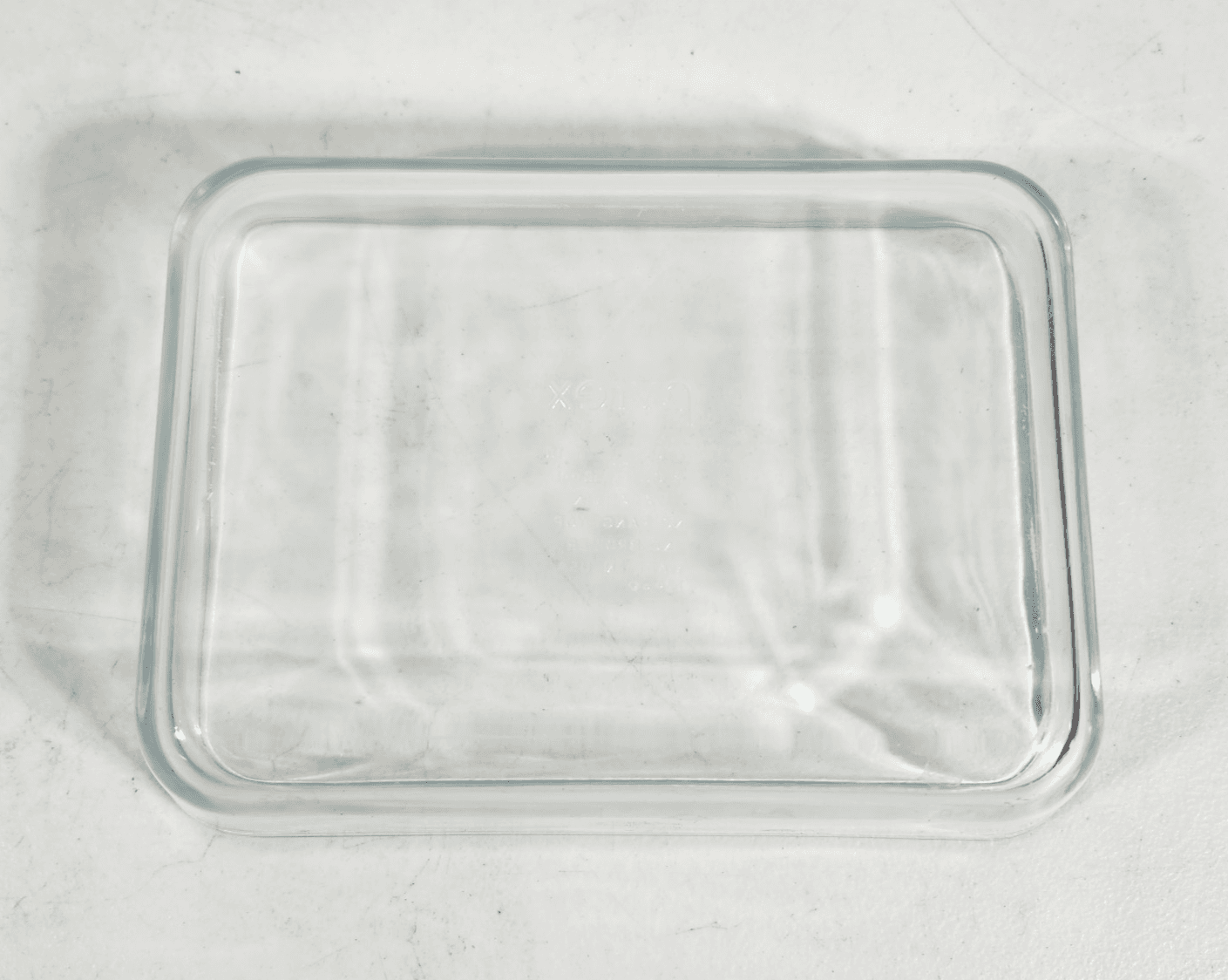 Pyrex 7210 Clear Blue Tint Glass Baking Dish 3 Cup 7" x 5" x 1.5" No Lid - Thumbnail 6