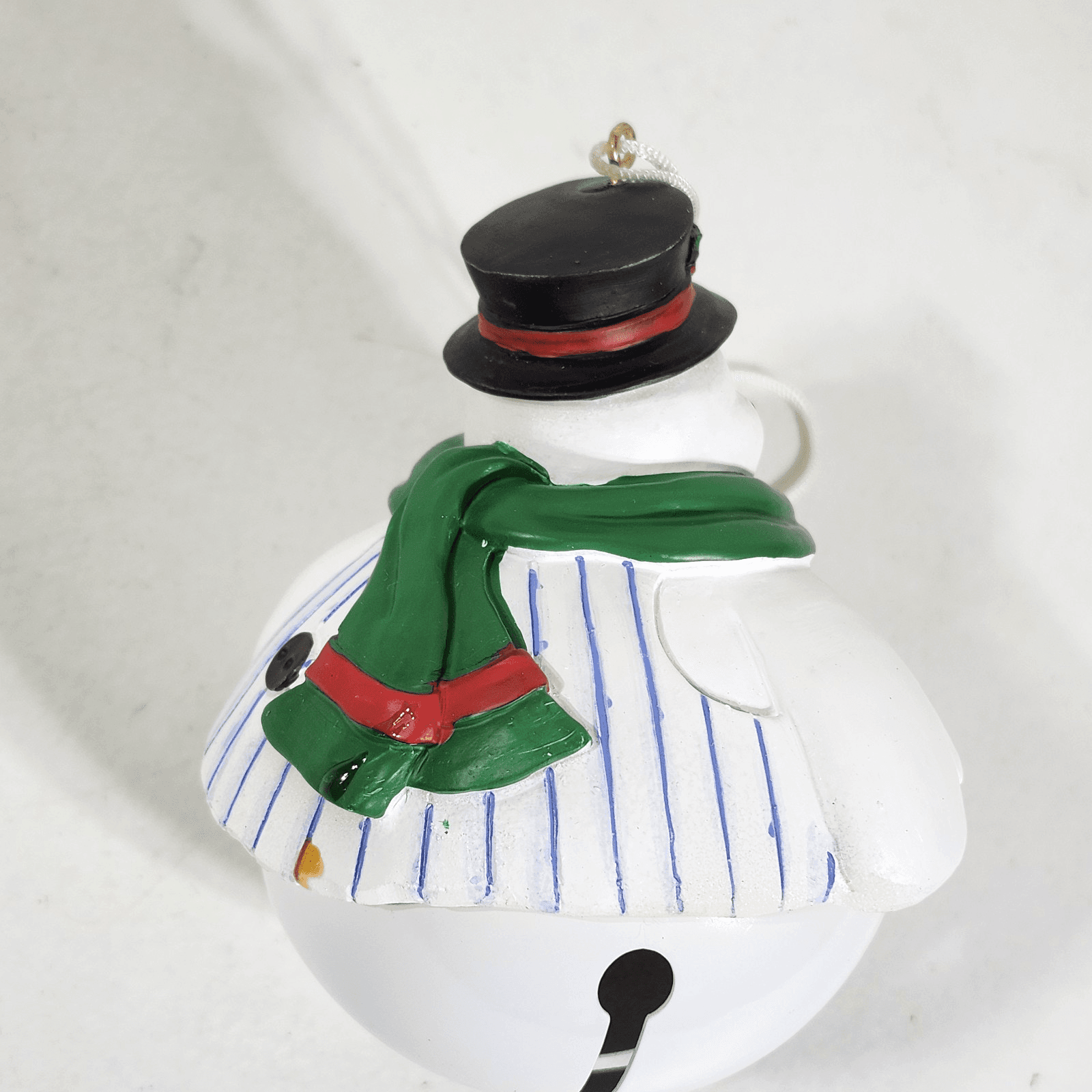 Dept 56 Jelly Belly Snowman Ornament Xmas Vintage Jingle Bells Holiday Decor - Thumbnail 5