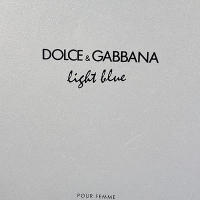 Dolce & Gabbana Light Blue Gray Cardboard Box Only - Thumbnail 2