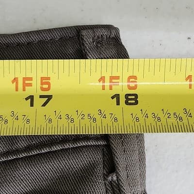 Lee Custom Fit Straight Leg Chino Pants Men's 36x34 Brown - Thumbnail 2