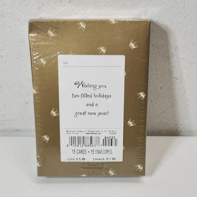 Hallmark Snowman Christmas Cards 15 Cards/Envelopes NOS - Thumbnail 4