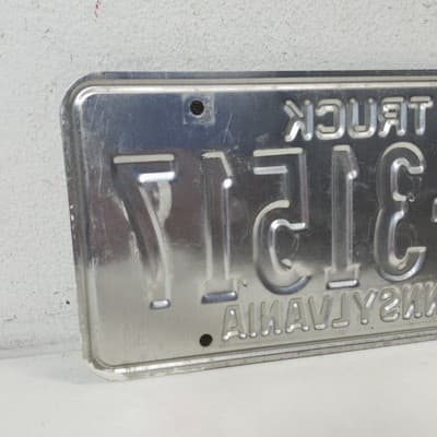 Pennsylvania Truck License Plate #YZ31517 Car Tag Wall Decor Mancave - Thumbnail 5