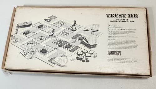Parker Brothers Trust Me The Hot Tips & Cold Cash VTG Board Game - Thumbnail 7