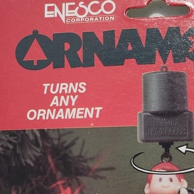 Enesco ORNAMOTOR Turns Any Ornament CHRISTMAS ORNAMENTS Rotating Motor - Thumbnail 3