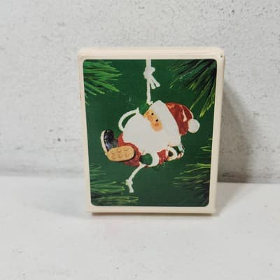 Hallmark Keepsake Ornament Santa Mountain Climber Holiday Tree Decor - Thumbnail 6