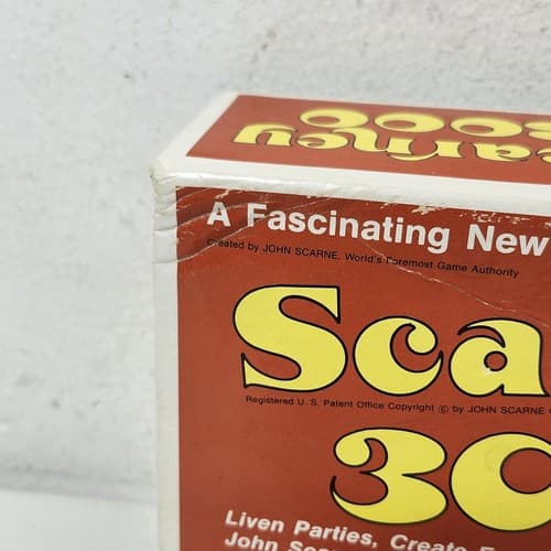 Vintage Scarney 3000 Dice Game Used Complete OG Box - Thumbnail 7