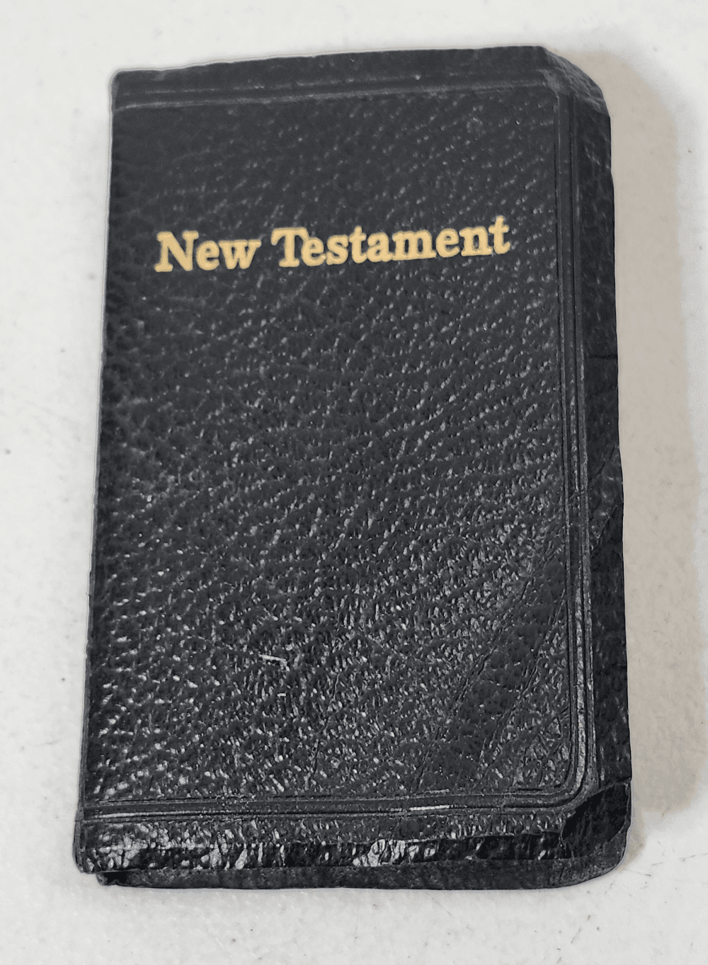New Testament Pocket American Bible Society Black Cover Holy