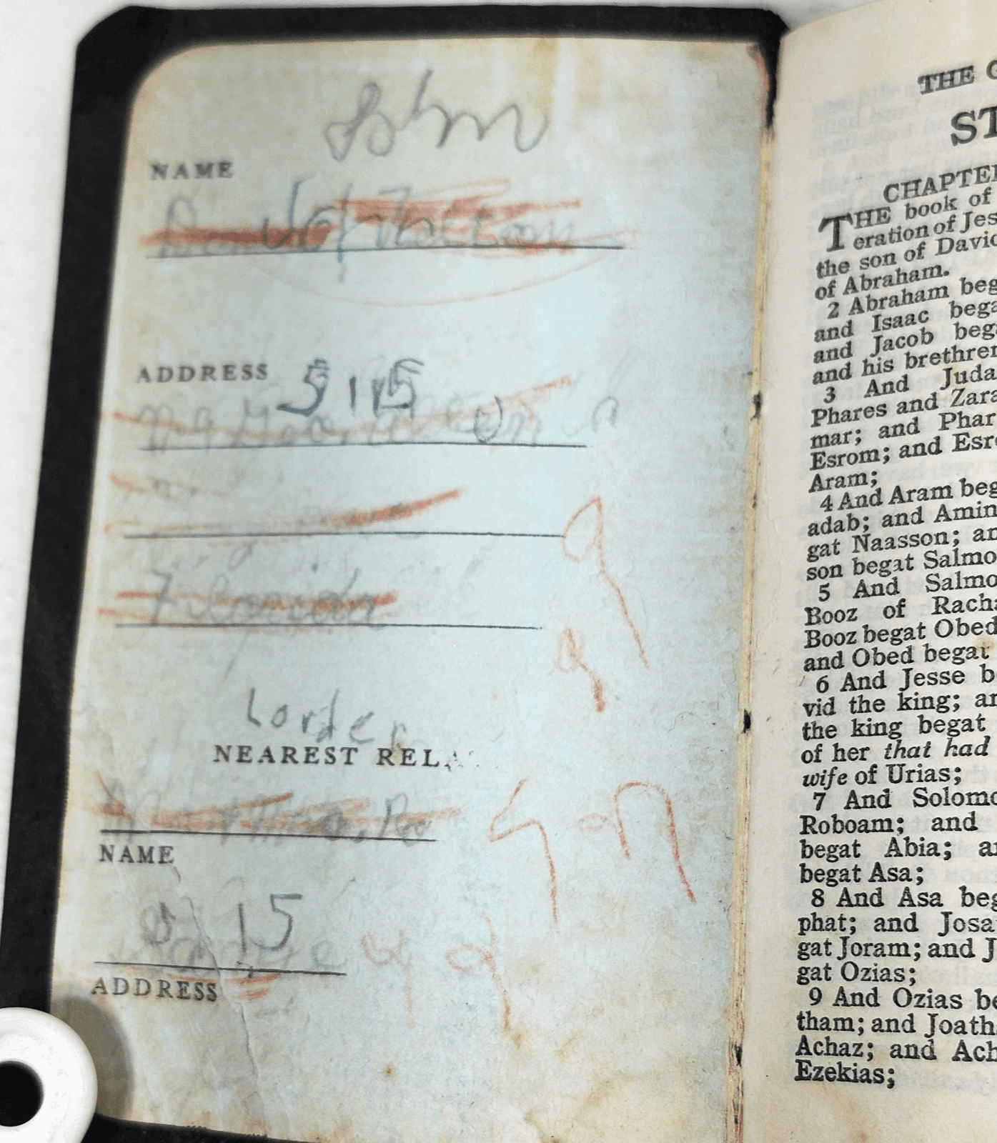New Testament Pocket American Bible Society Black Cover Holy - Thumbnail 3