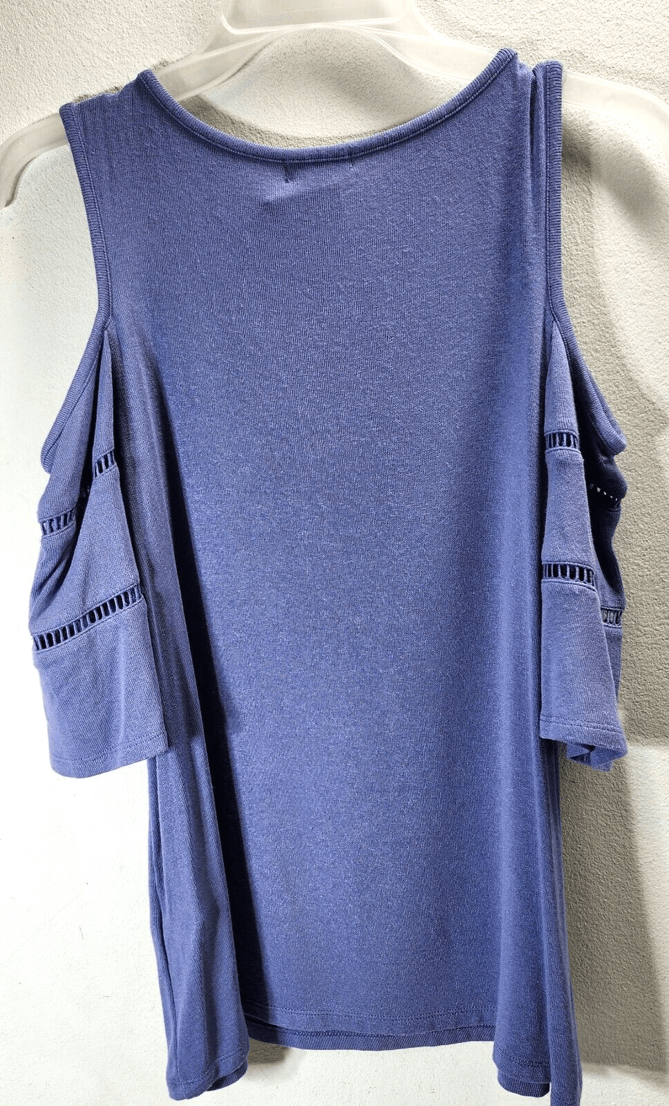 Westport Womens XS Blue Blouse Shirt V-Neck NEW - Thumbnail 4