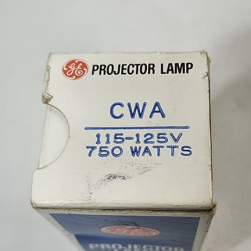 GE CWA Projector Lamp 115-125V 750W - New in Box - Thumbnail 5