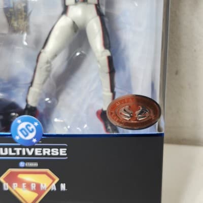 McFarlane DC Multiverse MR Terrific Figure Red PLATINUM Chase Superman Movie - Thumbnail 3