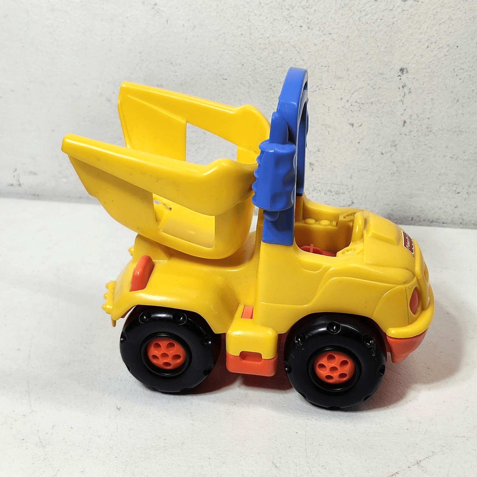 Vintage Fisher Price Dump Truck Kids Toy Construction Vehicle