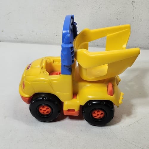 Vintage Fisher Price Dump Truck Kids Toy Construction Vehicle - Thumbnail 5