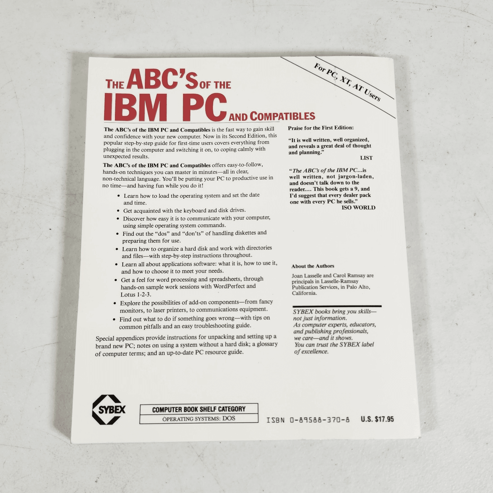 Vintage ABC's Of The IBM PC Book Second Edition 1988 - Thumbnail 4