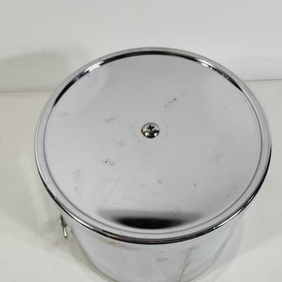 Vintage MCM Chrome Ice Bucket and Tongs Atapco Insulated Barware Home Bar Decor - Thumbnail 10