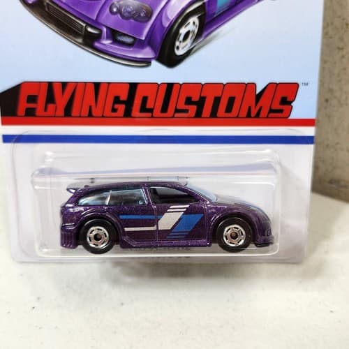 Hot Wheels Flying Customs Target Exclusive Audacious Purple Car 1/64 Toy NEW - Thumbnail 2