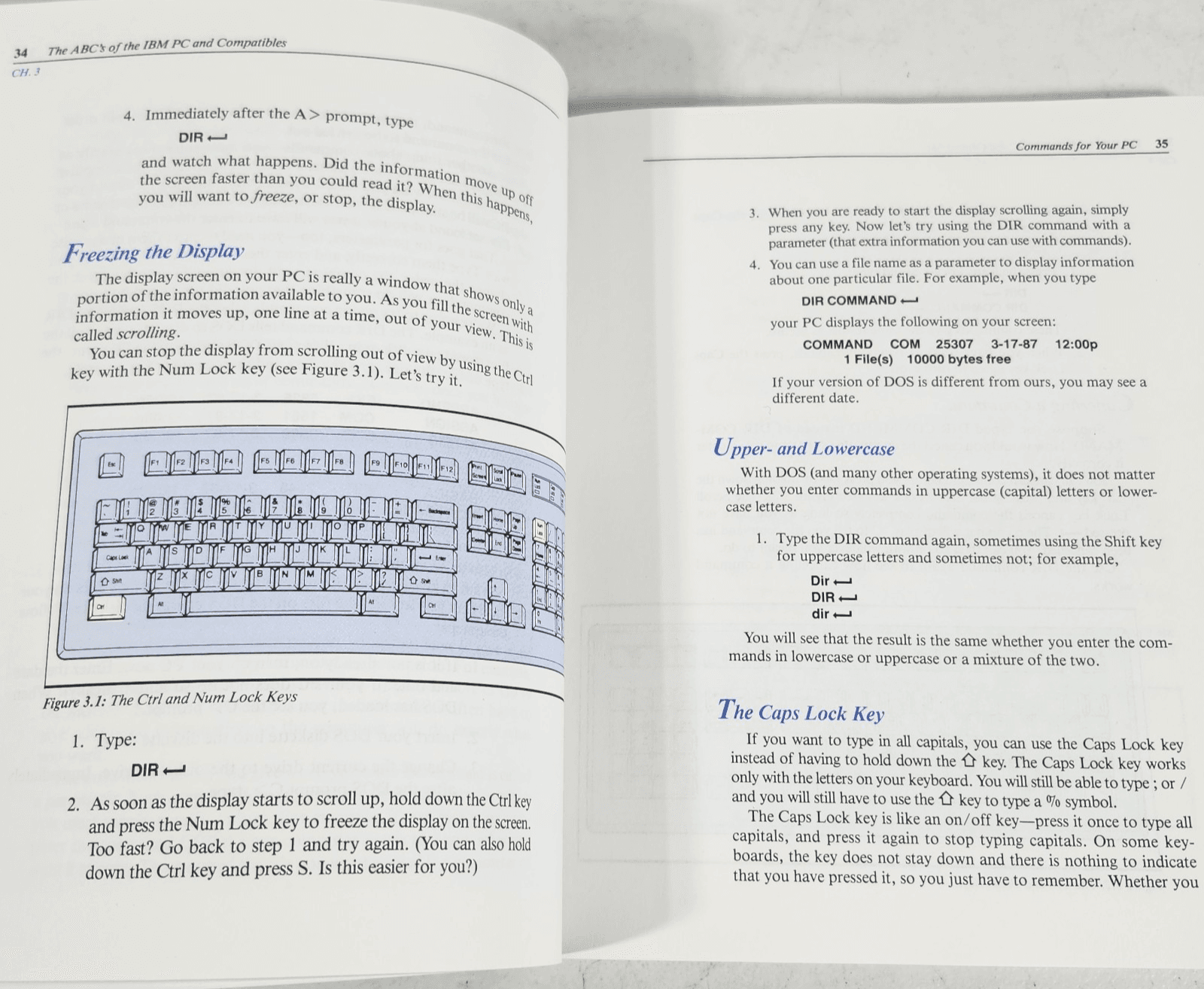 Vintage ABC's Of The IBM PC Book Second Edition 1988 - Thumbnail 3