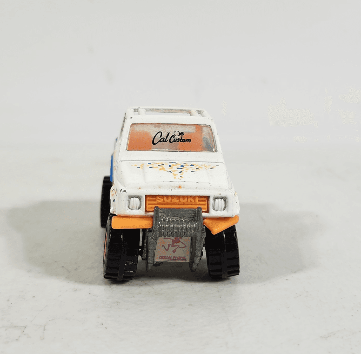 Hot Wheels loose Street Roader Suzuki Samurai White Cal Custom California - Thumbnail 3