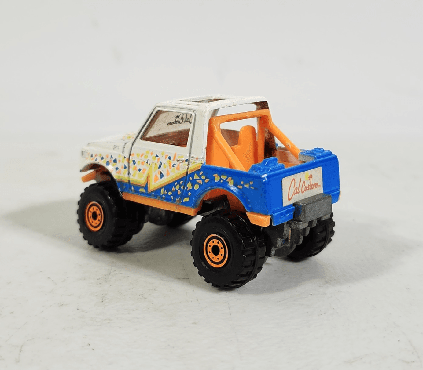 Hot Wheels loose Street Roader Suzuki Samurai White Cal Custom California - Thumbnail 6