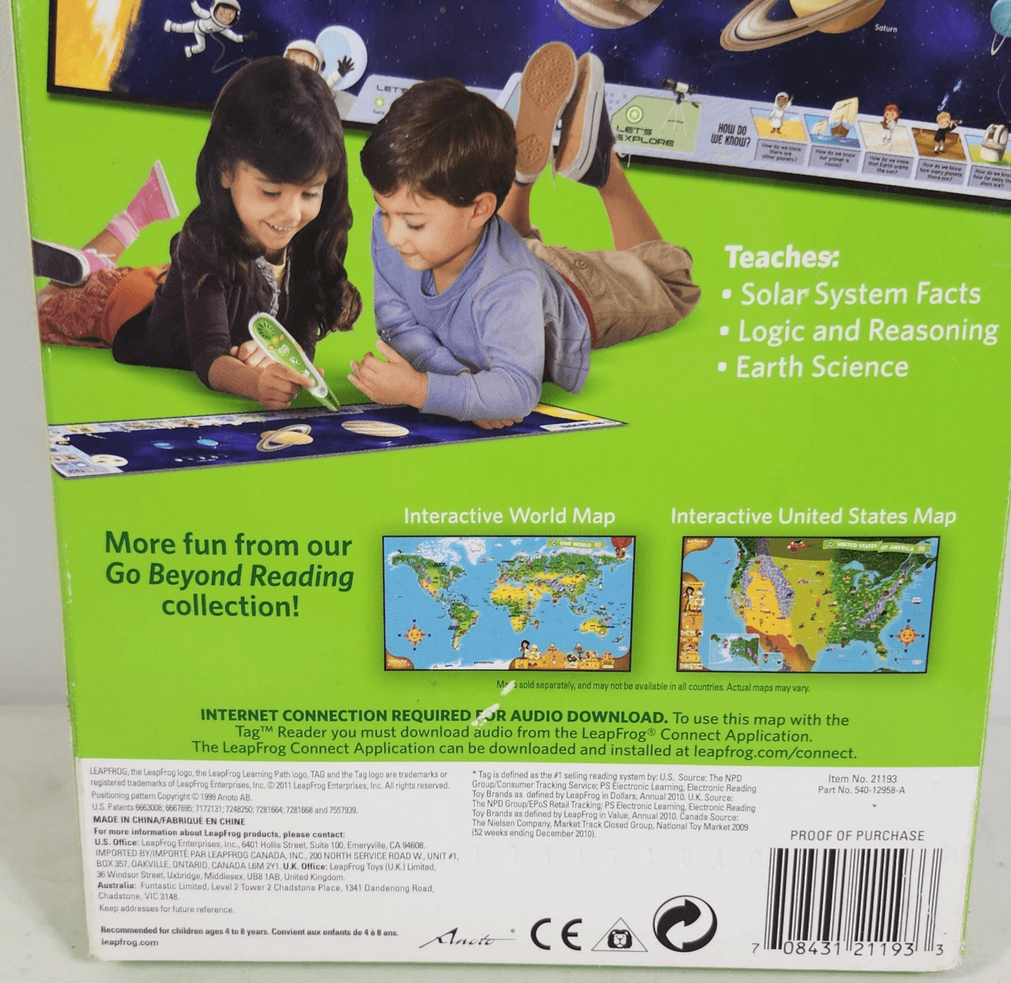 2011 Leap Frog Tag Solar System Adventure Pack NEW - Thumbnail 7