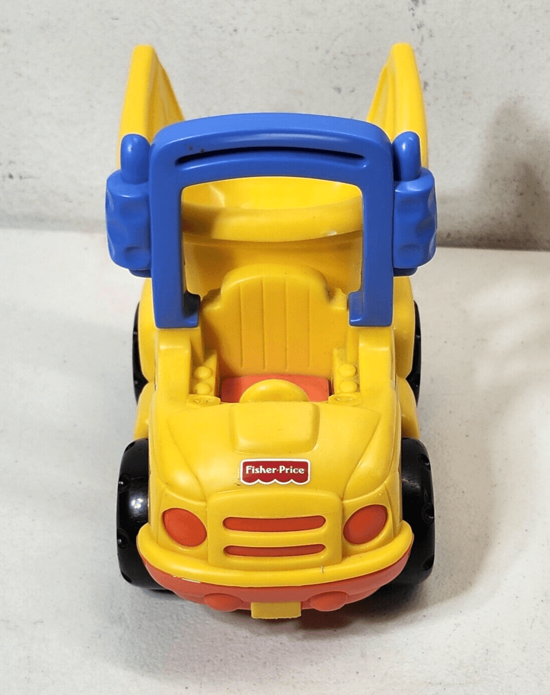 Vintage Fisher Price Dump Truck Kids Toy Construction Vehicle - Thumbnail 2