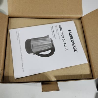 Farberware Stainless Steel Cordless Electric Kettle NEW - Thumbnail 3