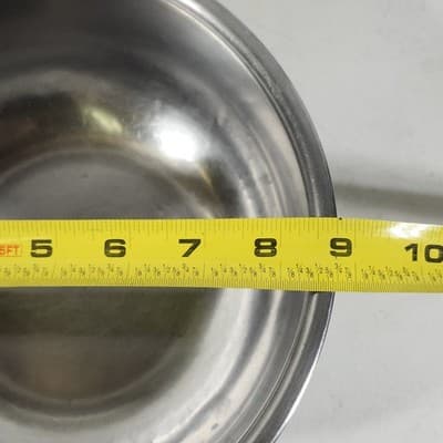 Vintage Vollrath Stainless Steel Mixing 8" Bowl 6933 Kitchen Food Prep Baking - Thumbnail 4
