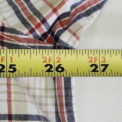 Lifted Research Group LRG Button Down Shirt Mens XXL Plaid Streetwear Logo - Thumbnail 2
