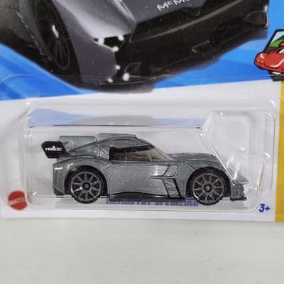 2025 Hot Wheels McMurtry Speirling Silver Car 1/64 Toy Vehicle Peak Pursuit NEW - Thumbnail 2