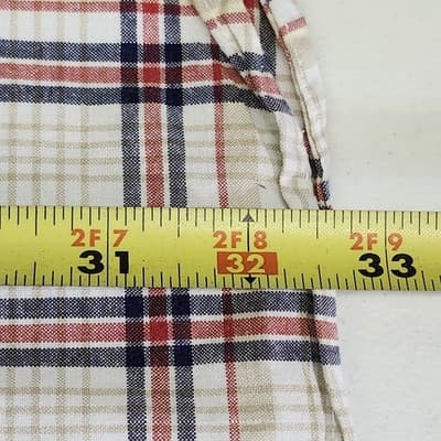 Lifted Research Group LRG Button Down Shirt Mens XXL Plaid Streetwear Logo - Thumbnail 3