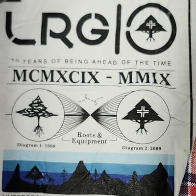 Lifted Research Group LRG Button Down Shirt Mens XXL Plaid Streetwear Logo - Thumbnail 8