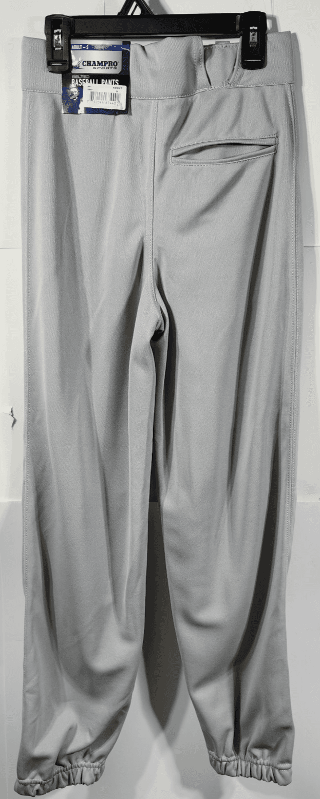 Champro Mens Baseball Pants Gray Size Small NEW - Thumbnail 6