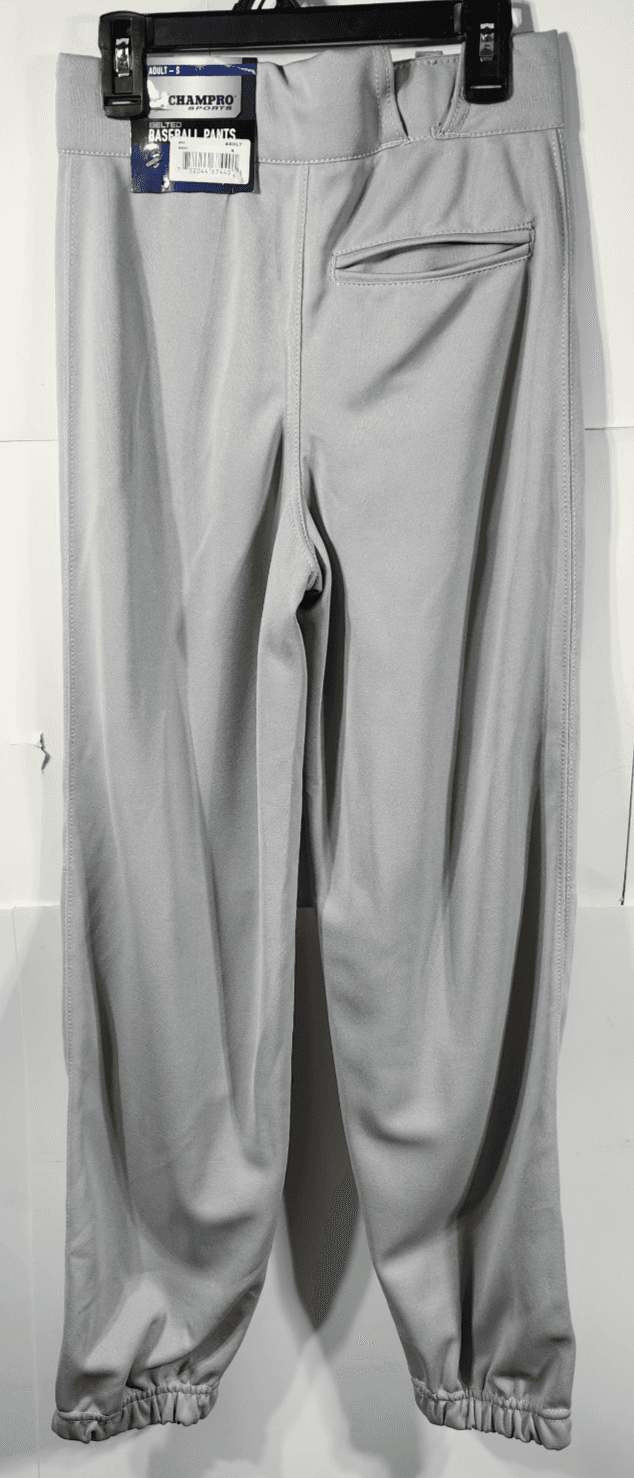 Champro Mens Baseball Pants Gray Size Small NEW - Thumbnail 4