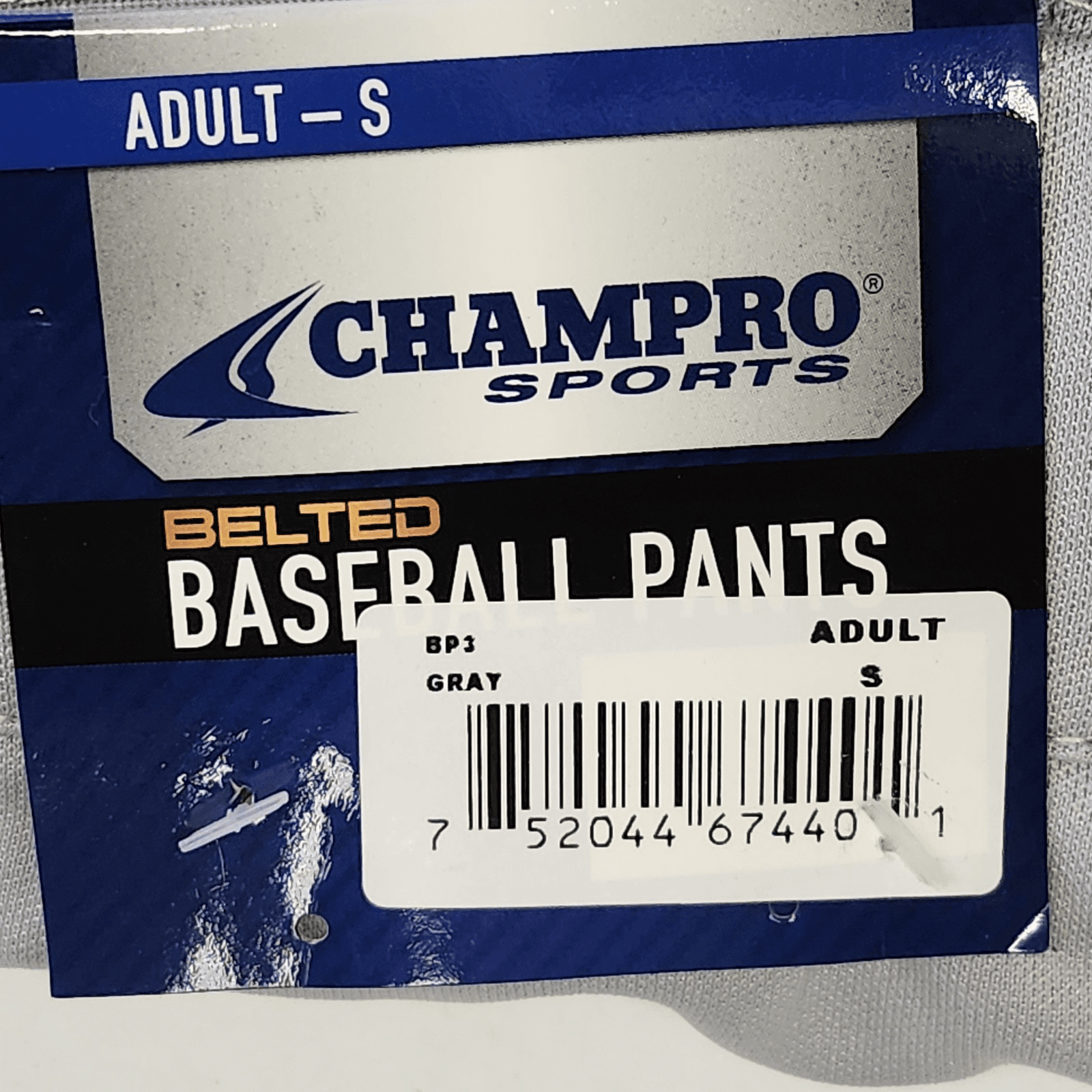 Champro Mens Baseball Pants Gray Size Small NEW - Thumbnail 9