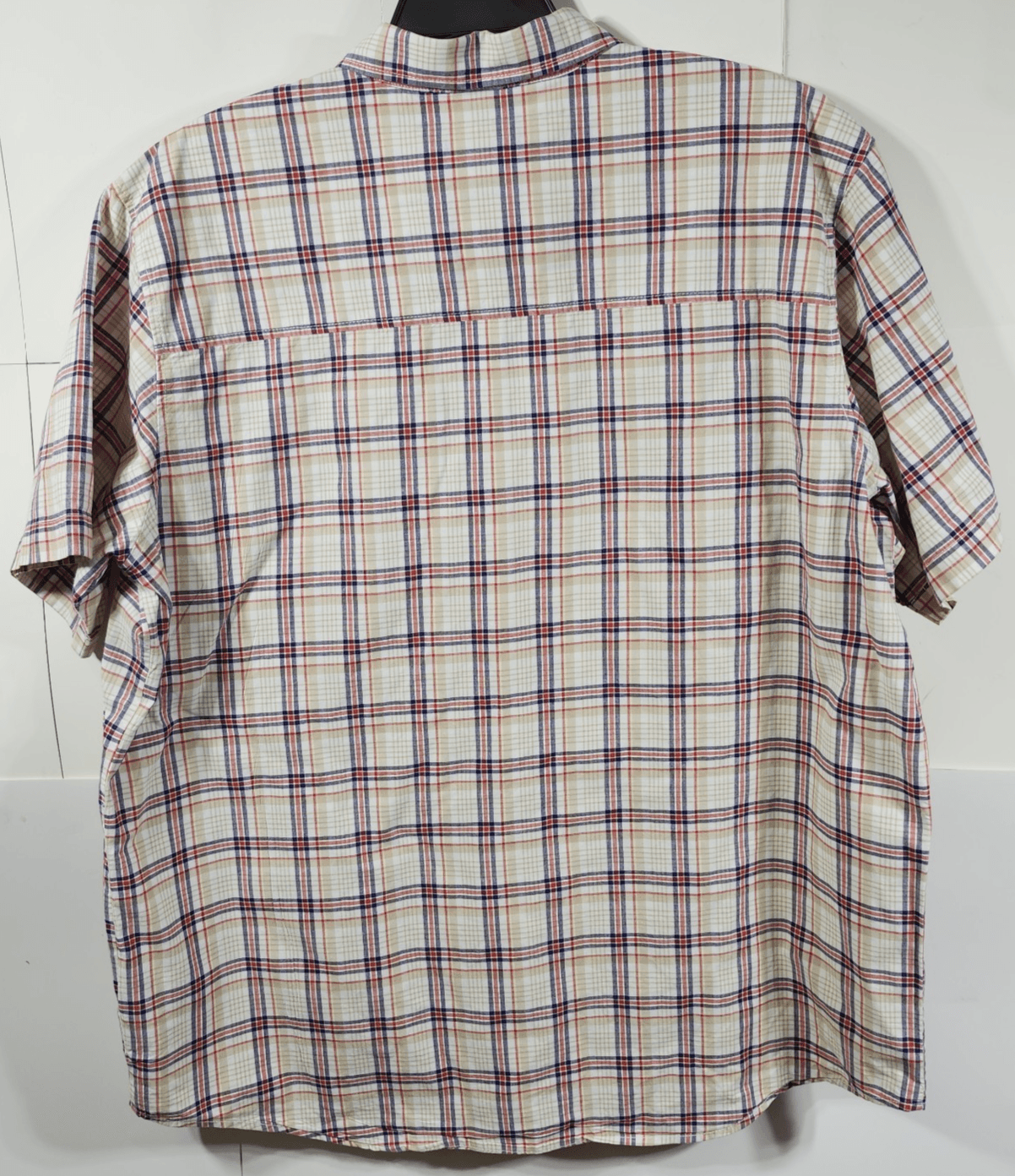 Lifted Research Group LRG Button Down Shirt Mens XXL Plaid Streetwear Logo - Thumbnail 4