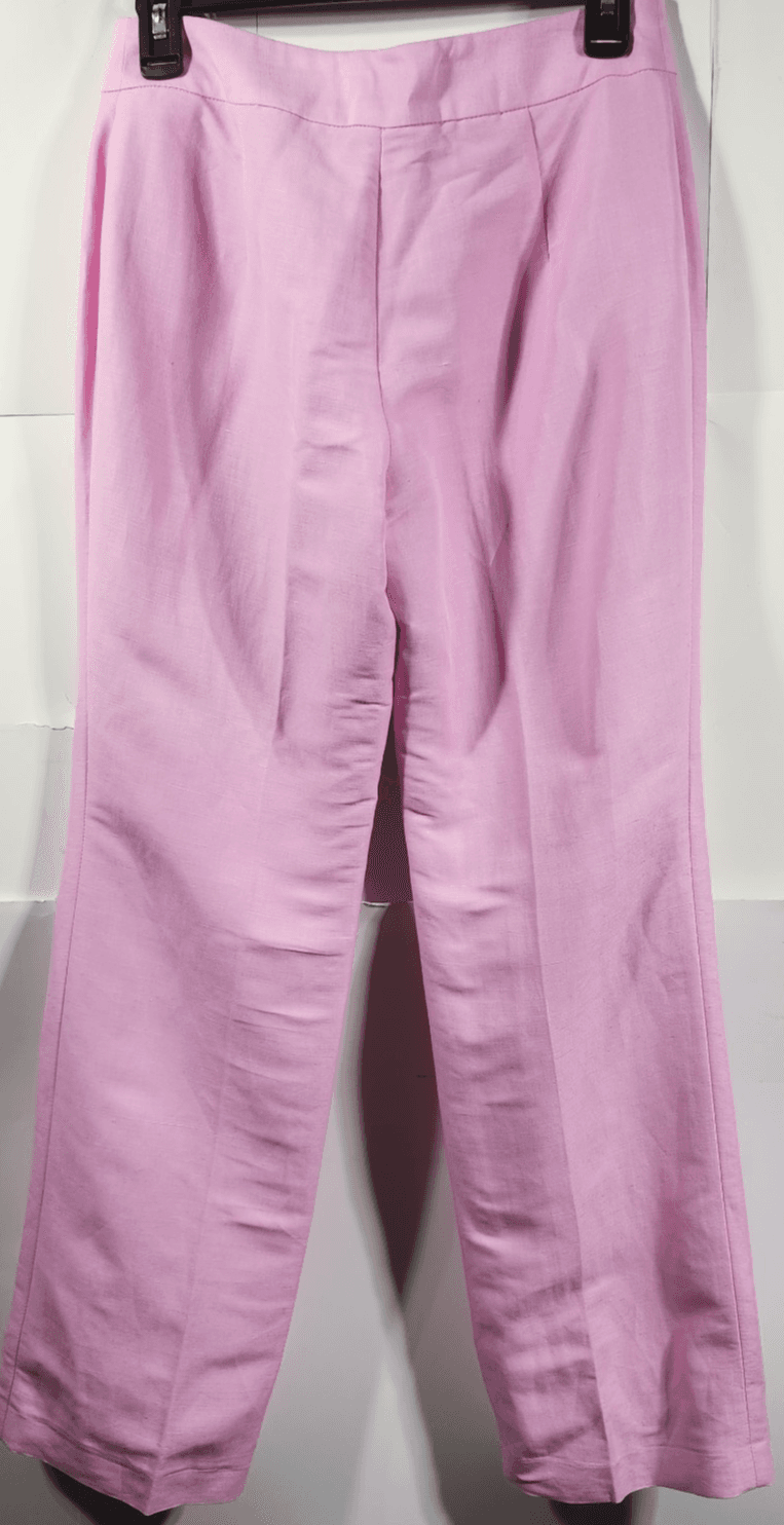 Petite Sophisticate Women's 4 Dress Pants Pink NEW - Thumbnail 4