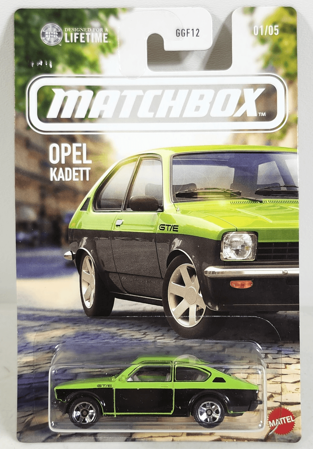 2026 Matchbox European Series Opel Kadett Green Black Car 1/64 Toy Vehicle NEW