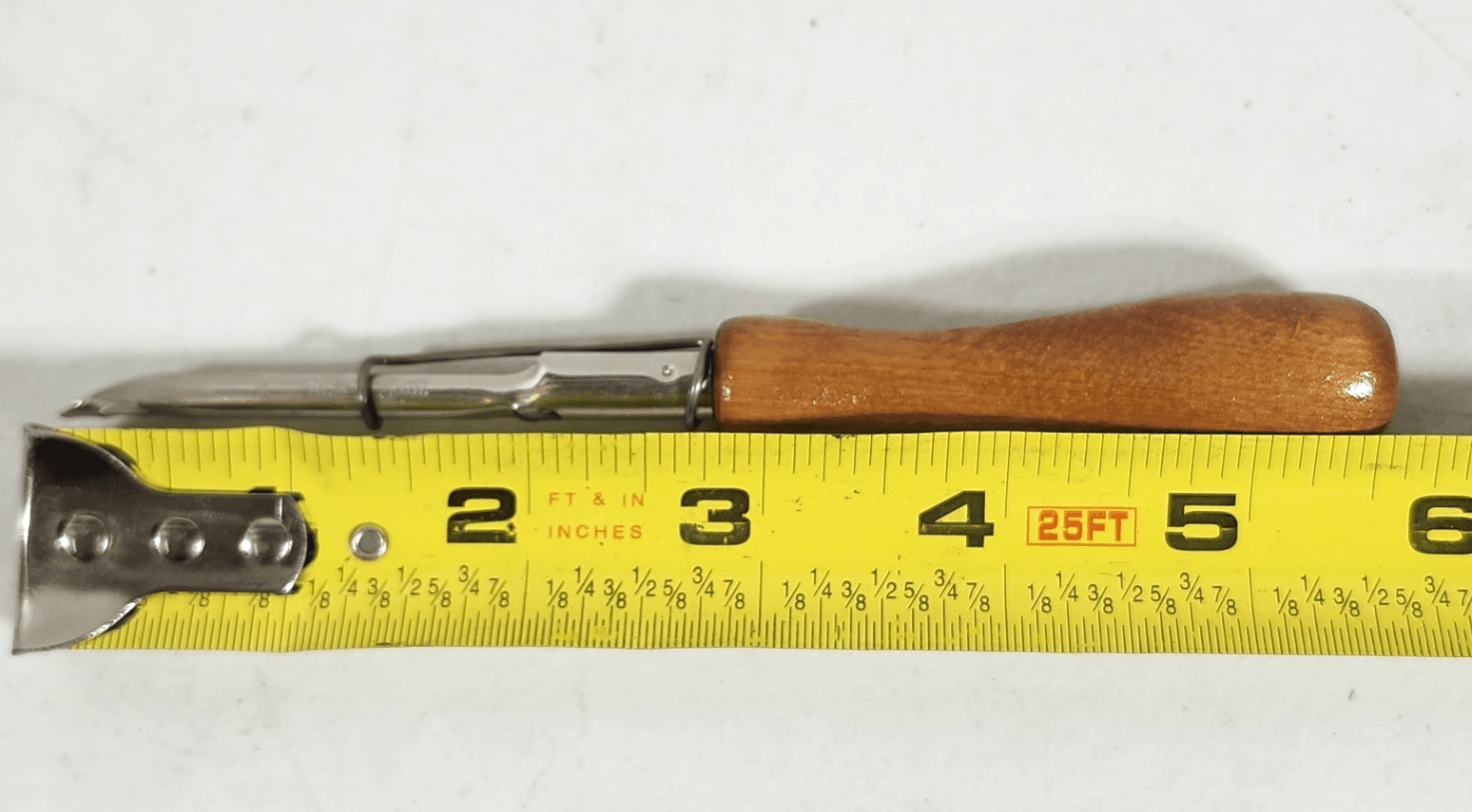 Latch Hook Needle Wooden Handle Straight Shank Rug Making Tool Susan Bates - Thumbnail 3
