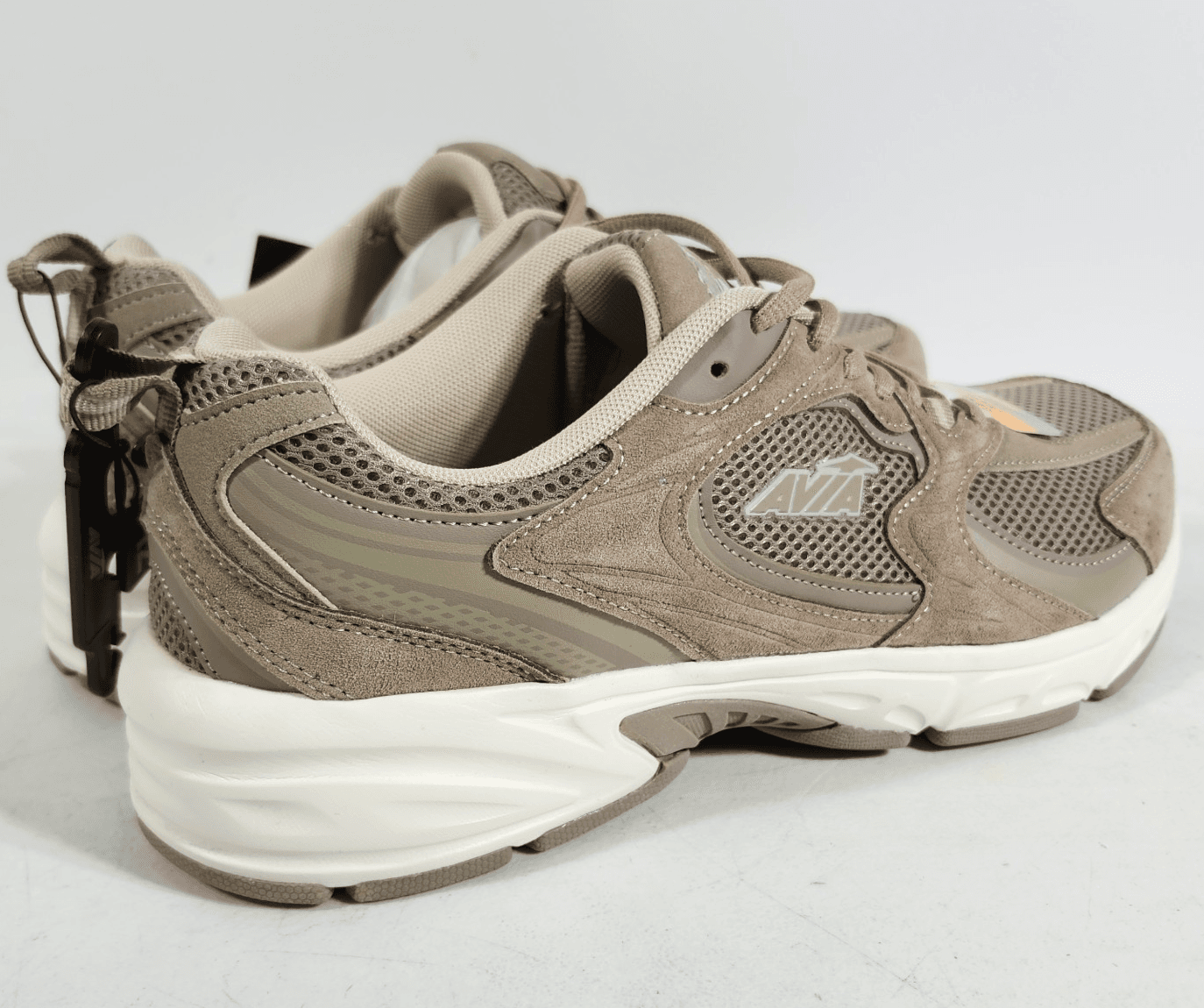 Avia Men's 12 Sneakers Athletic Performance Running Shoes Brown Leather NEW - Thumbnail 7