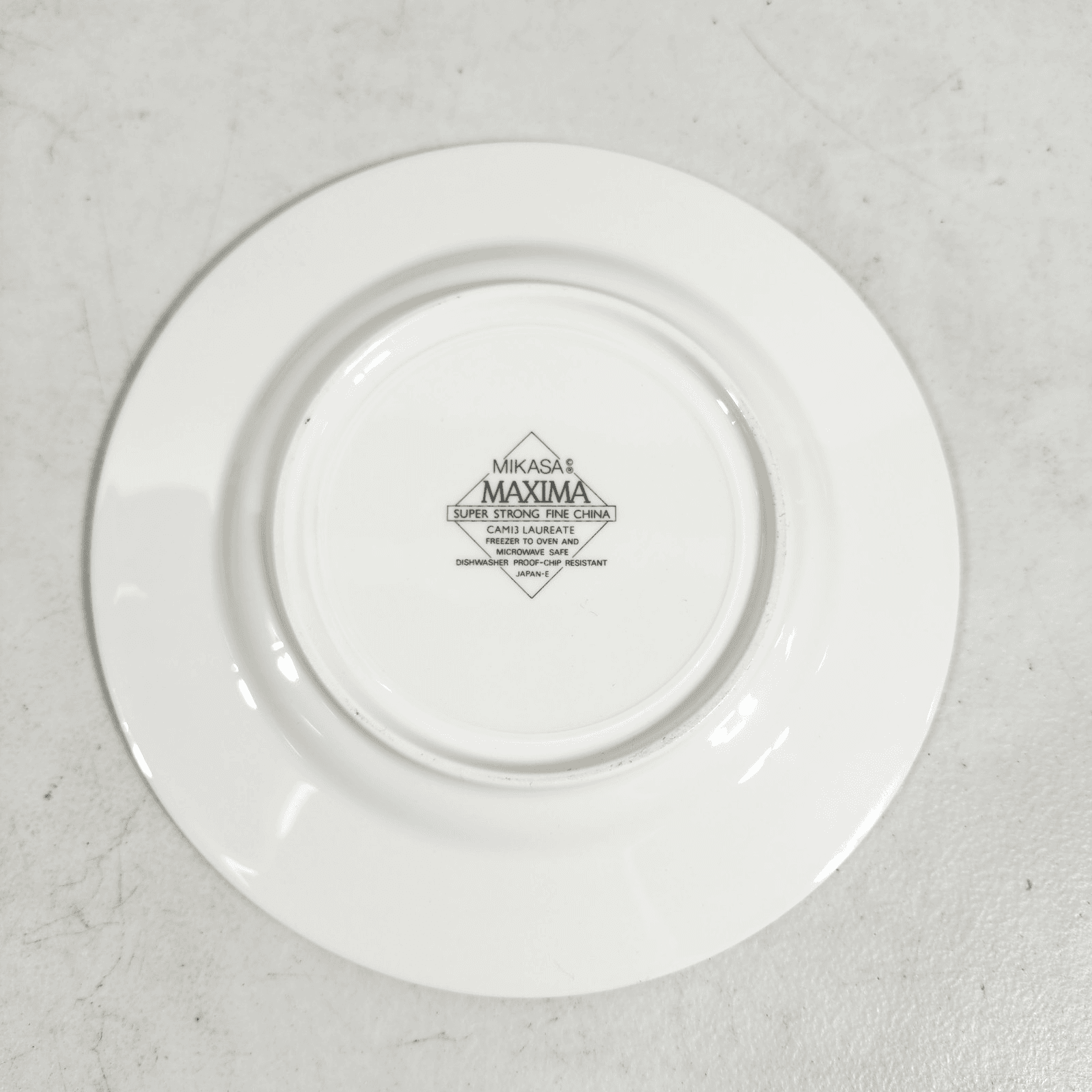 Mikasa Maxima Laureate Floral Plates 6.5" Set of 4 Japan Dinnerware - Thumbnail 5