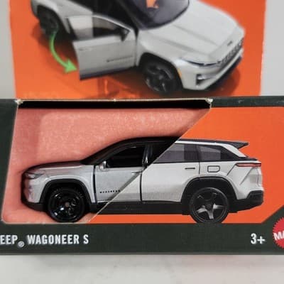 2026 Matchbox 2025 Jeep Wagoneer S Moving Parts Gray Car 1/64 Toy Vehicle NEW - Thumbnail 2