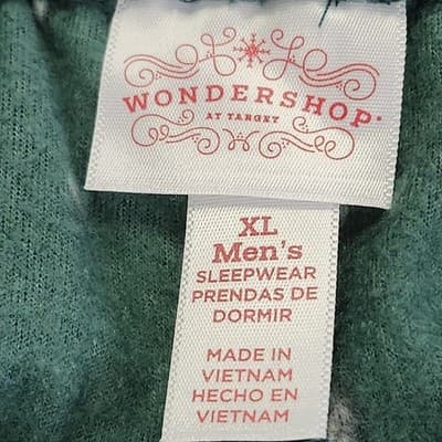 Wondershop Men's Fleece Pajama Pants Size XL Green Dog Design NEW - Thumbnail 8
