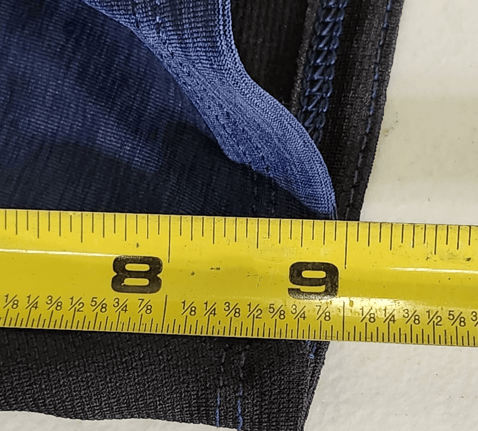 Athletic Works Men's 2XL Shorts Blue Elastic Waist Stretch 9" Inseam w/ Pockets - Thumbnail 3