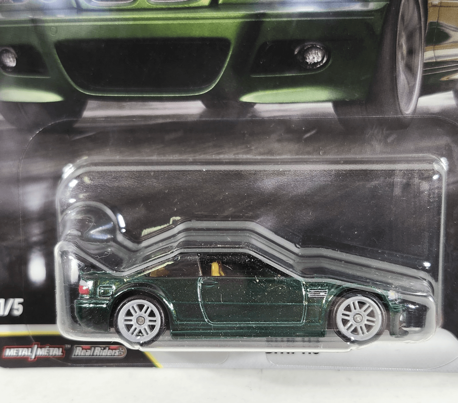 2026 Hot Wheels Premium Car Culture Power Trip BMW M3 Green 1/64 Toy Vehicle NEW - Thumbnail 2